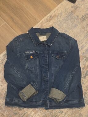 Denim Jacket - Dark Blue Jean Jacket